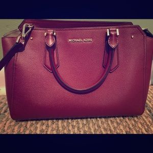 Cranberry Michael Kors Selma